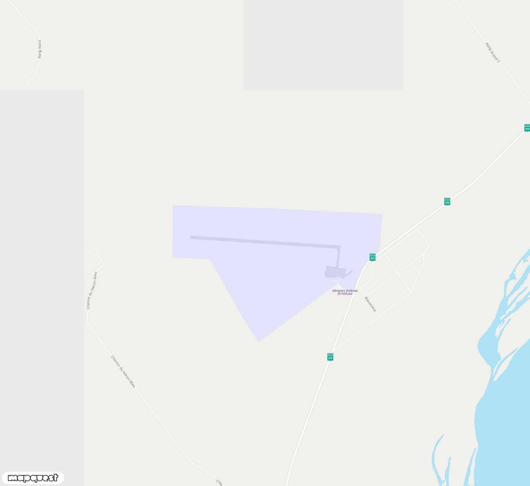 Carte de <span>Aéroport de </span>Dolbeau St Felicien<span>(YDO)</span>