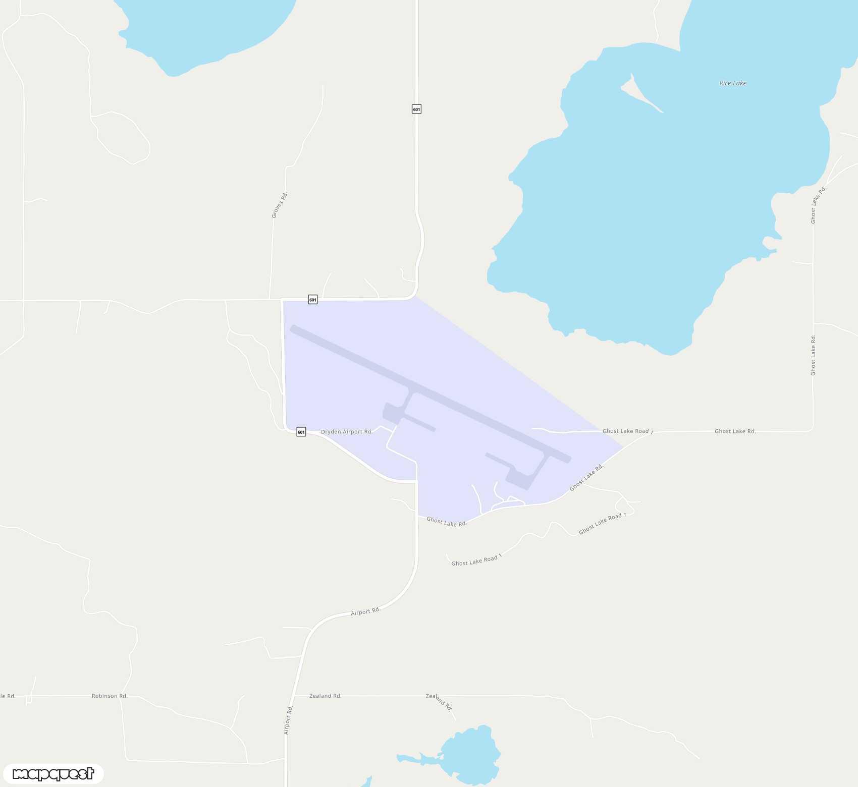 Carte de <span>Aéroport de </span>Dryden Regional<span>(YHD)</span>