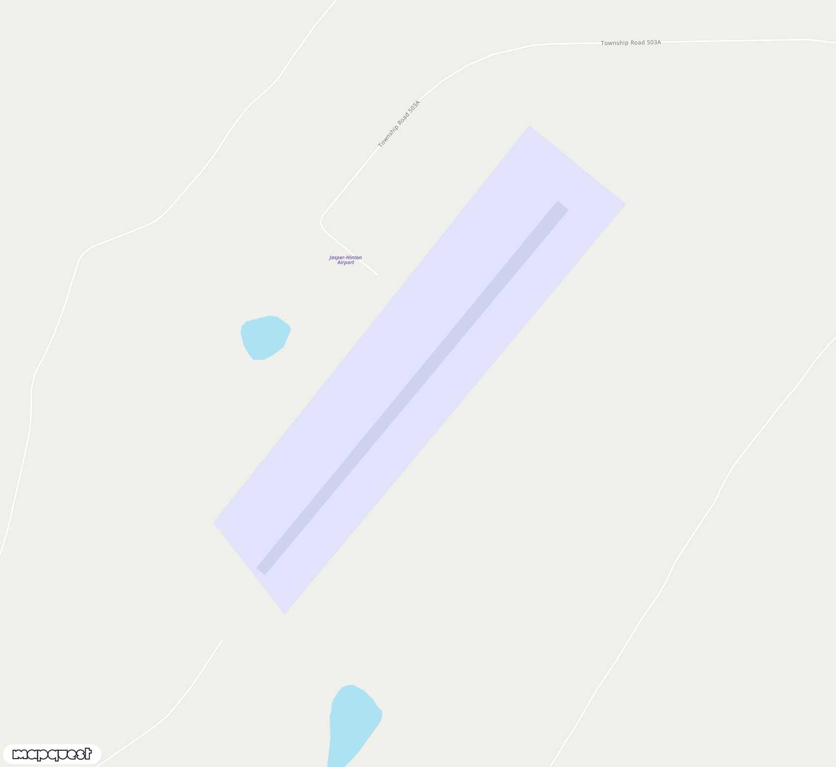 Carte de <span>Aérodrome de </span>Hinton/Jasper-Hinton<span>(YJP)</span>