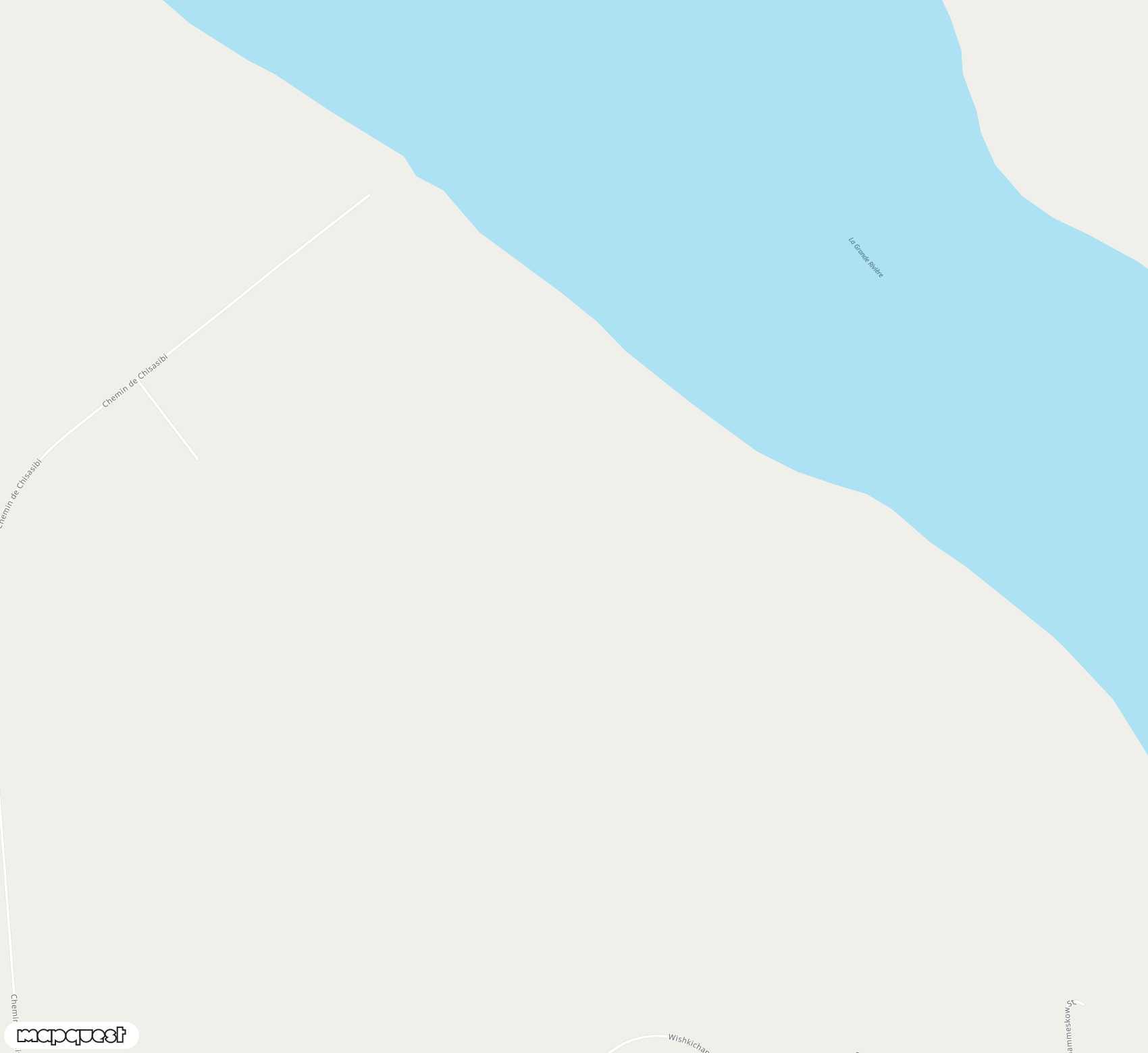 Carte de <span>Aérodrome de </span>Chisasibi<span>(YKU)</span>