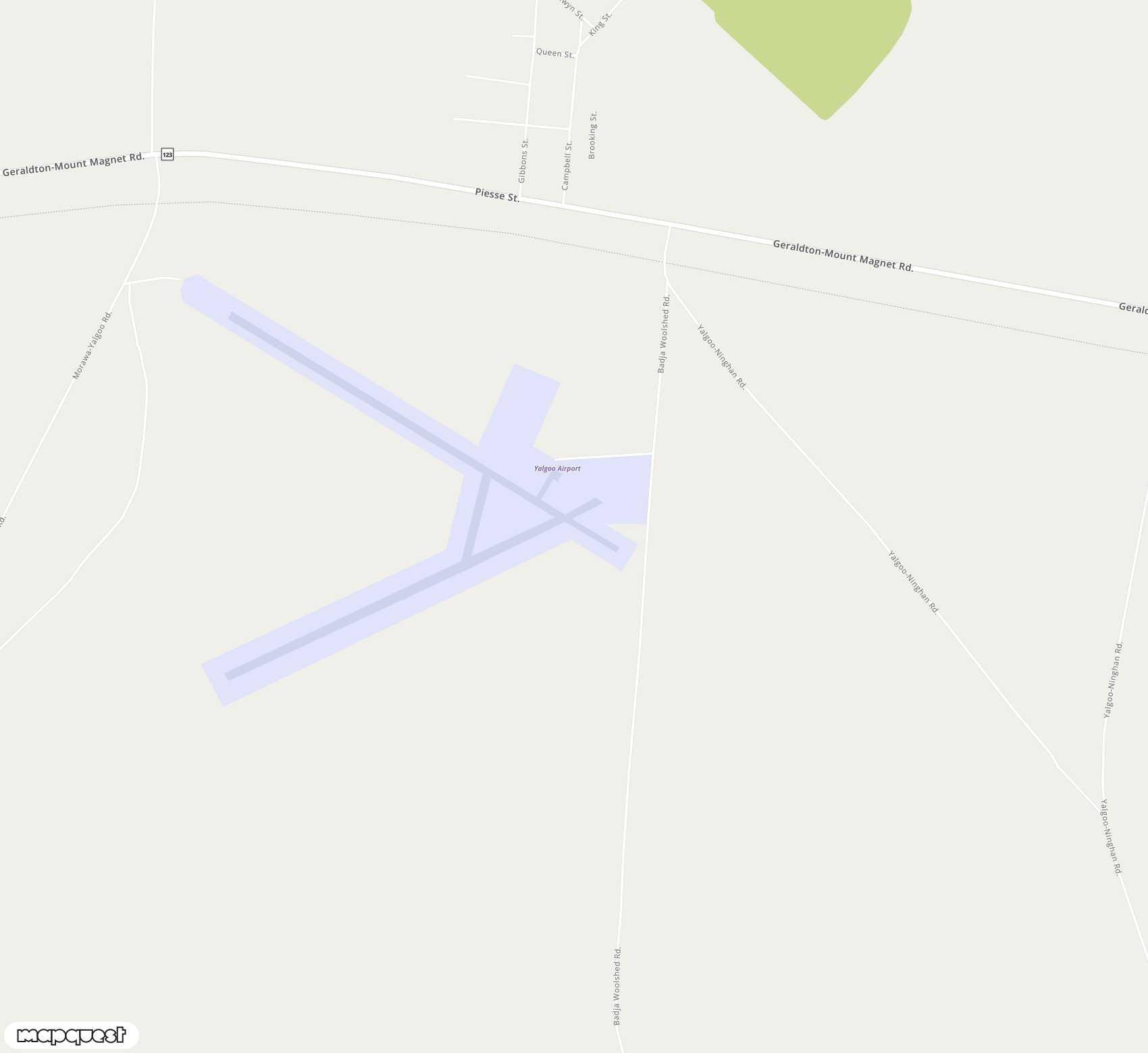 Carte de <span>Aérodrome de </span>Yalgoo<span>(YLG)</span>