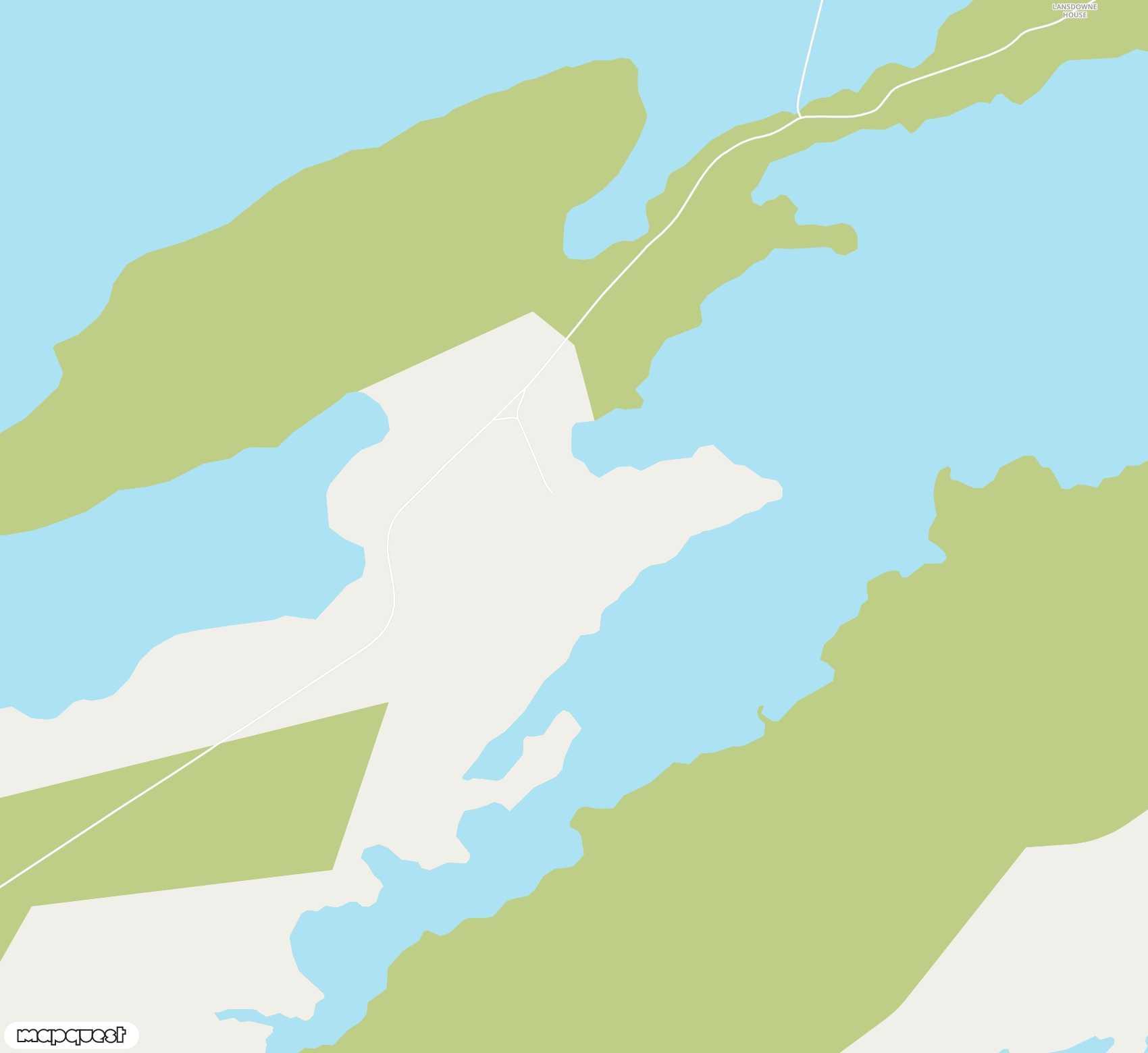 Carte de <span>Aéroport de </span>Lansdowne House<span>(YLH)</span>