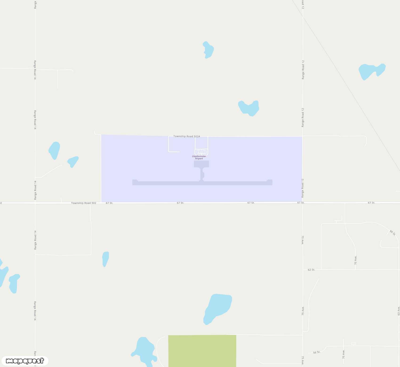 Carte de Lloydminster <span>airport (YLL)</span>