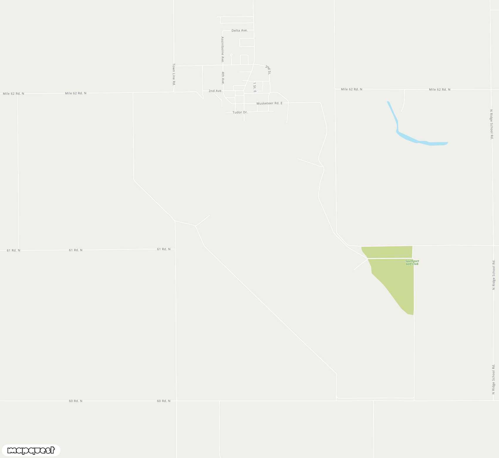 Carte de <span>Aéroport de </span>Portage-la-Prairie / Southport<span>(YPG)</span>