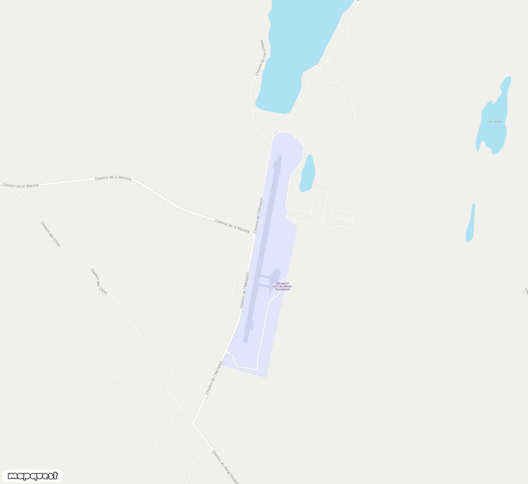 Carte de La Macaza / Mont-Tremblant Inc <span>airport (YTM)</span>