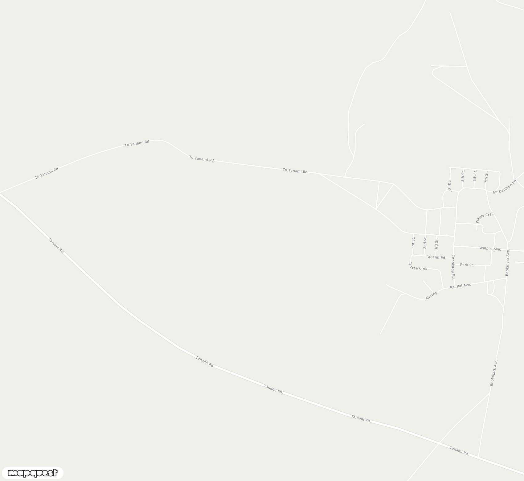 Carte de <span>Aérodrome de </span>Yuendumu<span>(YUE)</span>