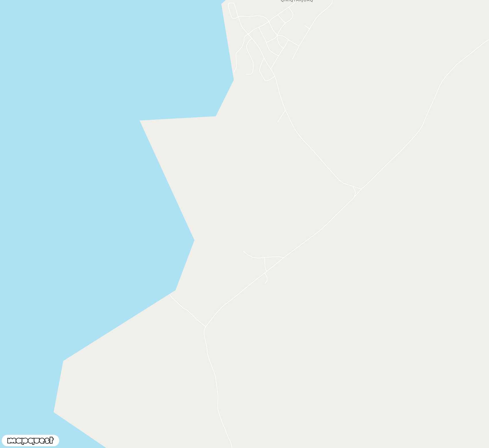 Carte de <span>Aéroport de </span>Qikiqtarjuaq<span>(YVM)</span>