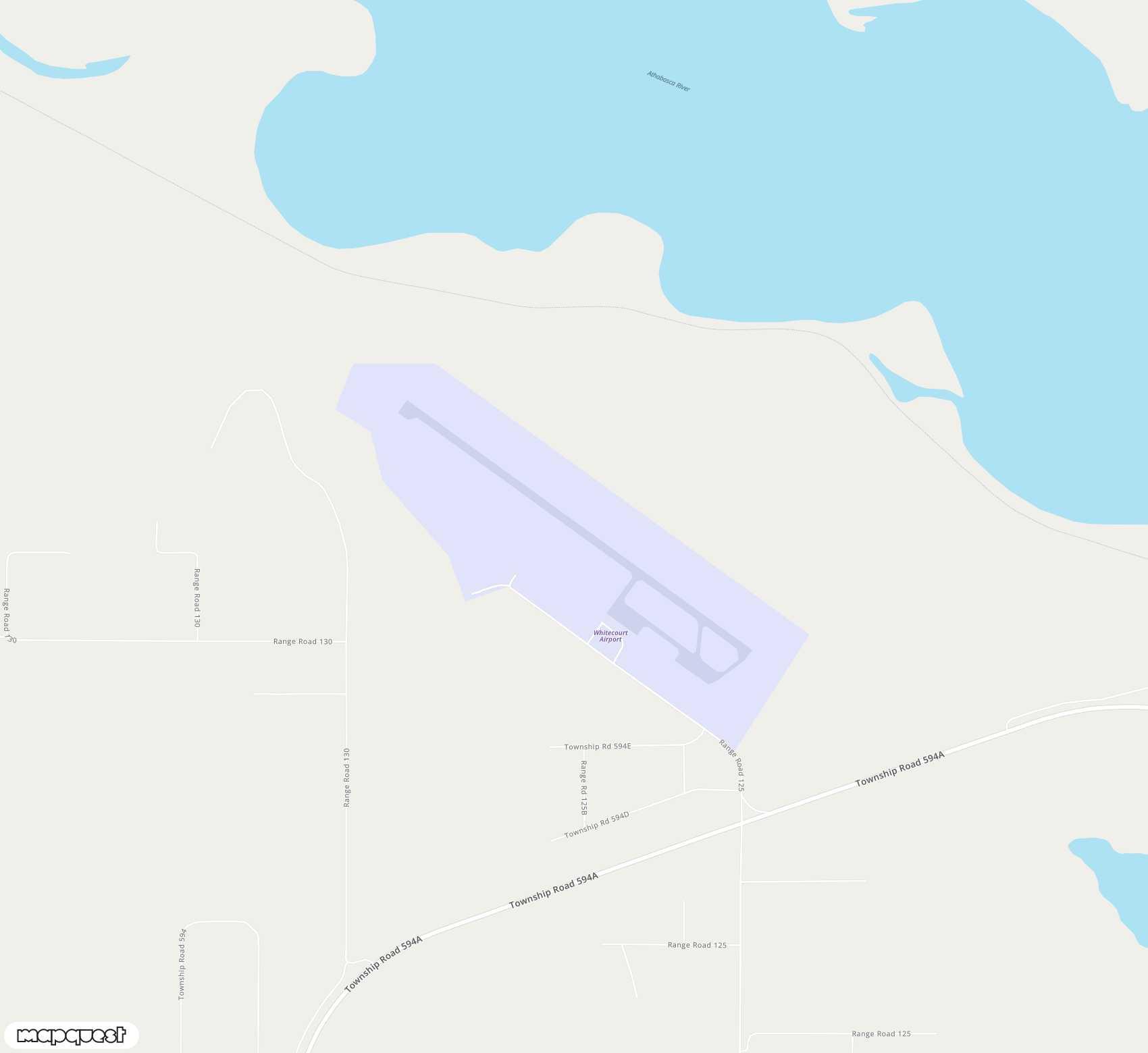 Carte de Whitecourt <span>airport (YZU)</span>