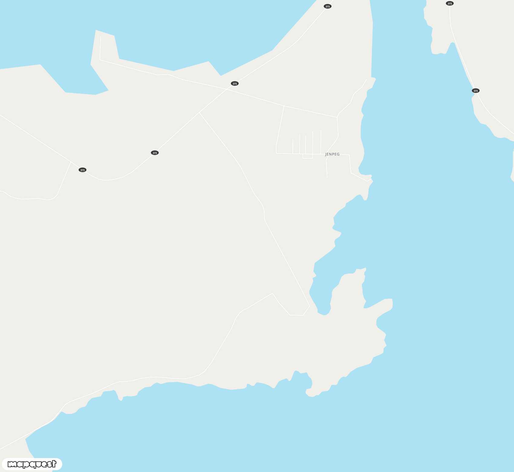 Carte de Jenpeg <span>airport (ZJG)</span>