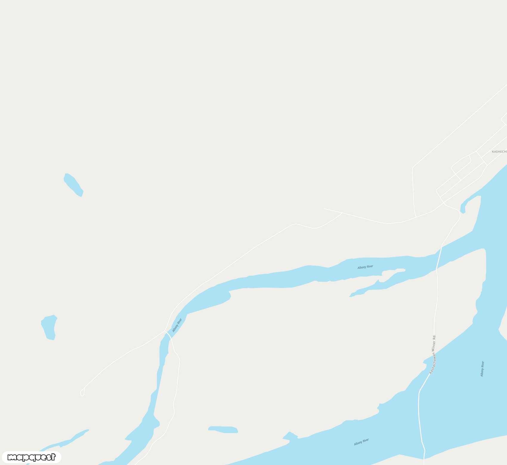 Carte de Kashechewan <span>airport (ZKE)</span>