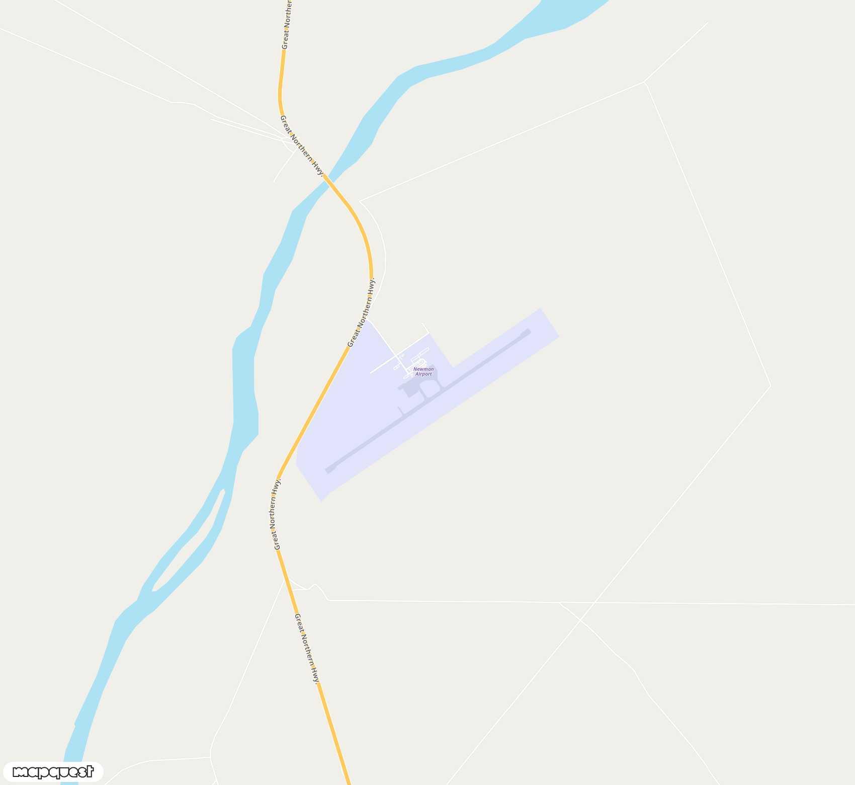 Carte de <span>Aéroport de </span>Newman<span>(ZNE)</span>