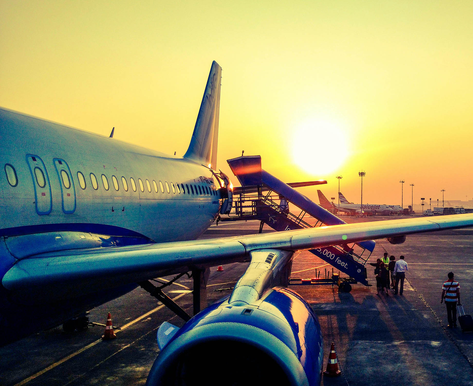 Illustration d'un aéroport